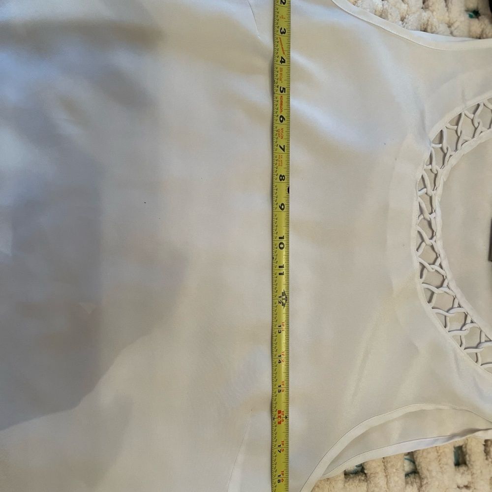 LAURA Scott white top size L - Picture 5 of 7